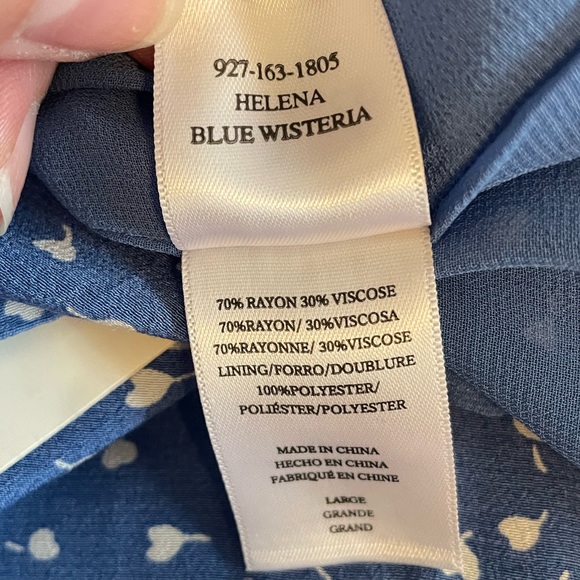 Rails Helena Dress in Blue Wisteria - Picture 9 of 9